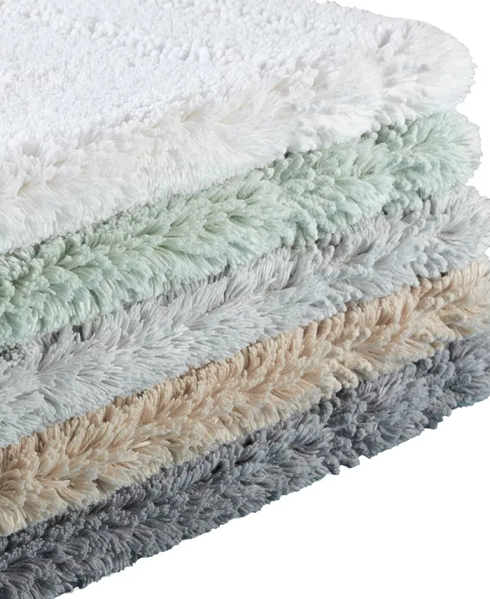 Lucky Brand Joanne Ringspun Double Border Chenille 17 x 24 Bath Rug