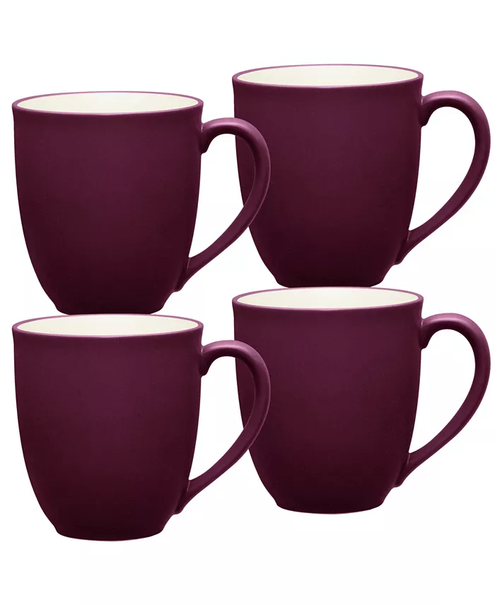 Noritake Colorwave Mugs 12-oz Set of 4