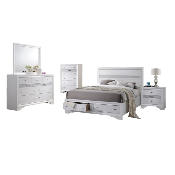 Best Quality Furniture Catherine and David 5 Piece Bedroom Set - - 28437675