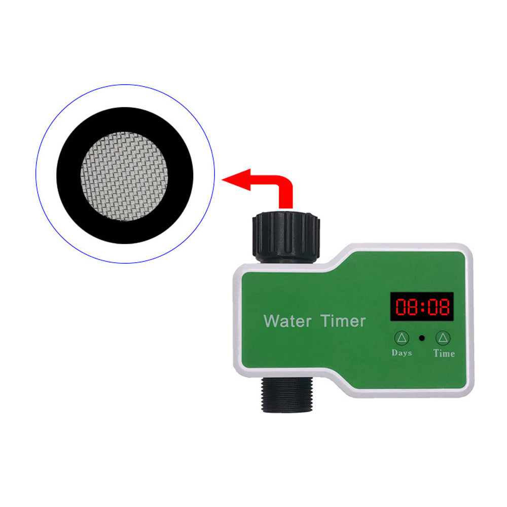 Docooler LCD Screen Garden Irrigation Control Device Auto Water Saving Irrigation Controller Digital Plant Watering Timer