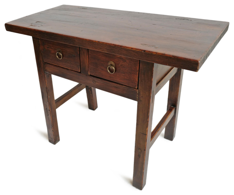 Consigned Farm Console Side Table   Rustic   Console Tables   by Design Mix Furniture  Houzz