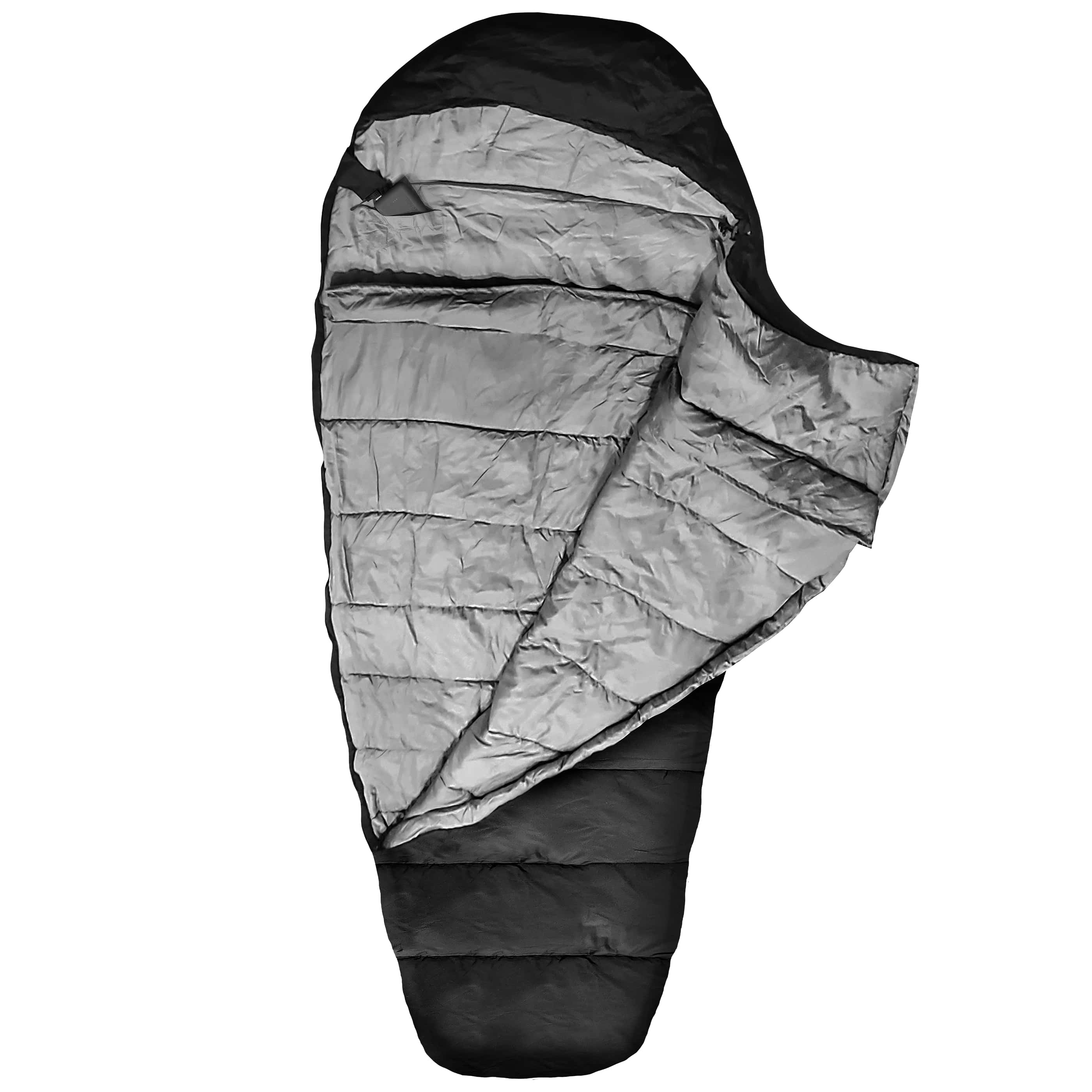 ActionHeat 5V Battery Heated Sleeping Bag in Black, ‎Unisex-adult, One Size, Spot or Machine Wash Cold