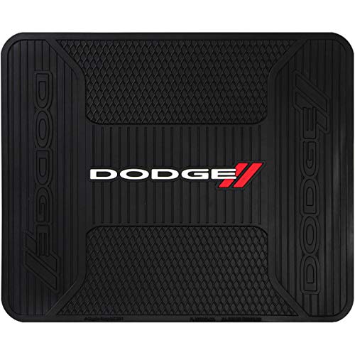 Plasticolor Dodge Universal Fit Automotive Utility Mat， Vinyl， Black， 1 Piece