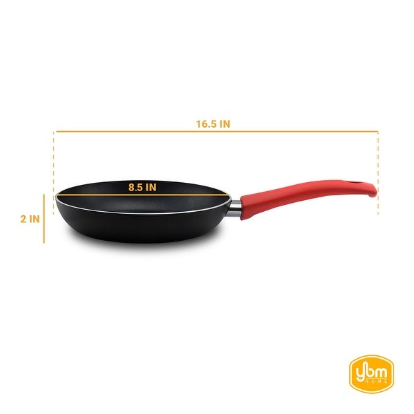 Ybm Home Teflon Classic Non Stick Frying Pan Skillet for Omelet