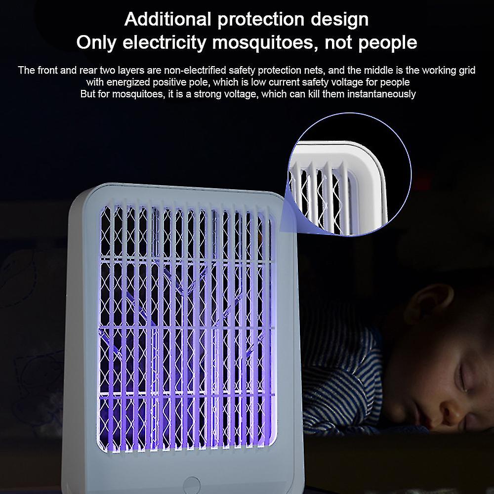 Electric Bug  For Indoor and Outdoor - Fly Killer Portable Usb Led Purple Light Trap Have