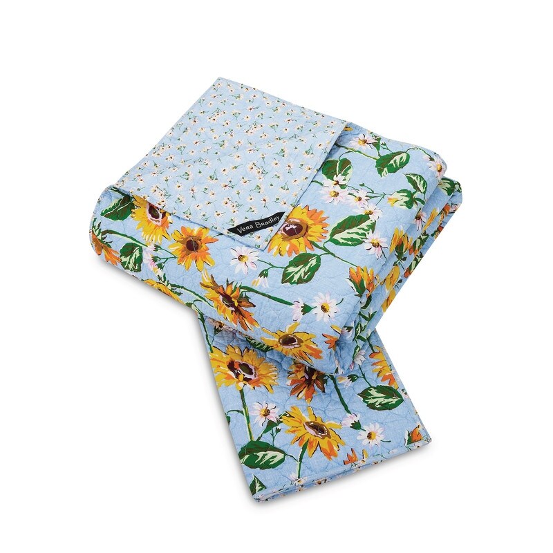 Sunflower Sky Reversible Quilt Set