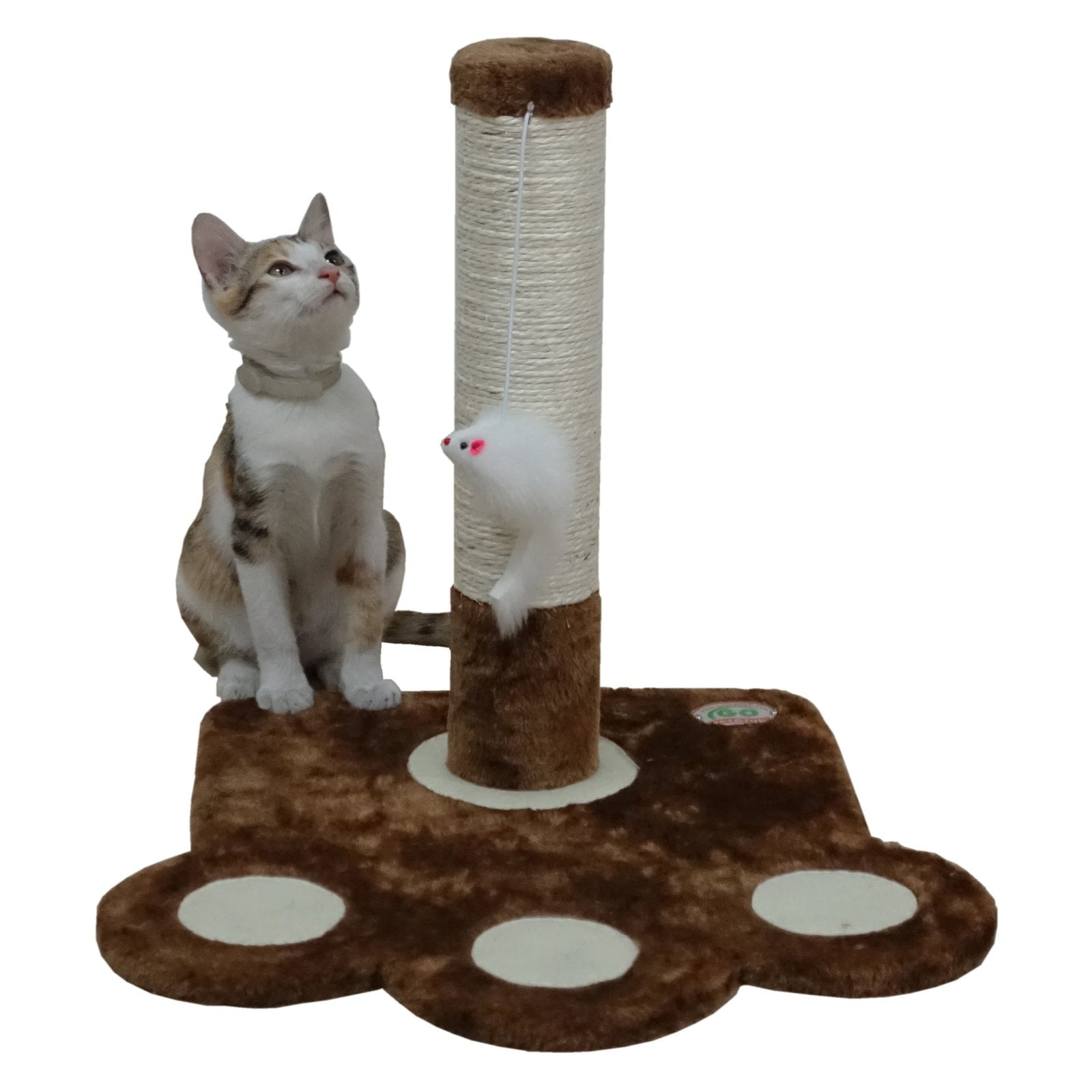 Go Pet Club 16 in. Cat Tree with Toy