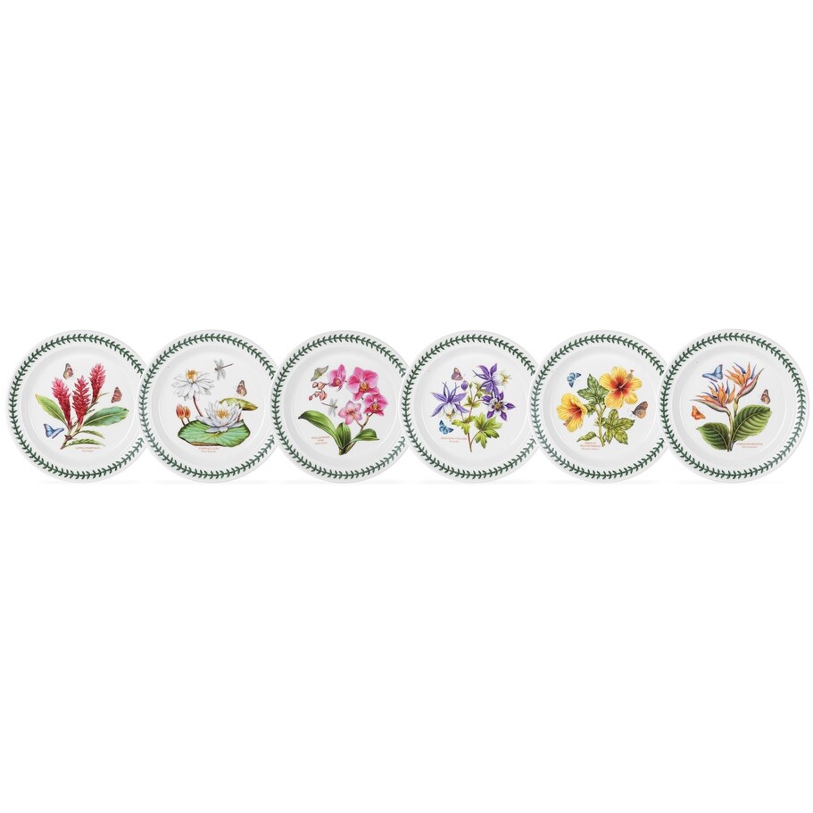 Portmeirion Exotic Botanic Garden Dinner Plate Set of 6