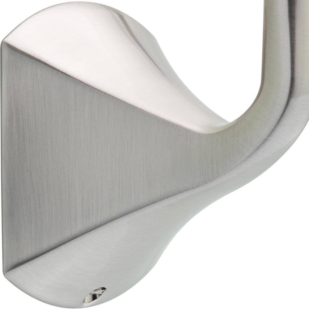 Delta Pierce Single Towel Hook in Spotshield Brushed Nickel PRC35-BN