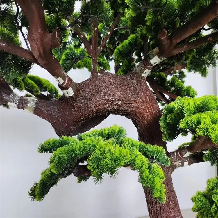 wholesale large Artificial Pine Tree plant fake green plants trunks decoration outdoor