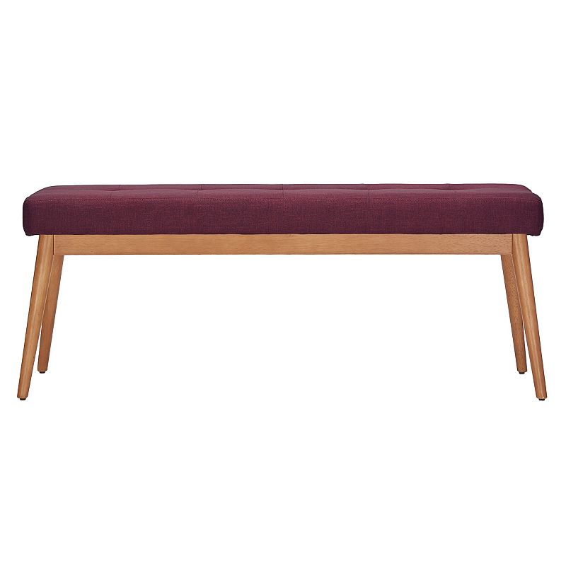 HomeVance Allegra Midcentury Bench