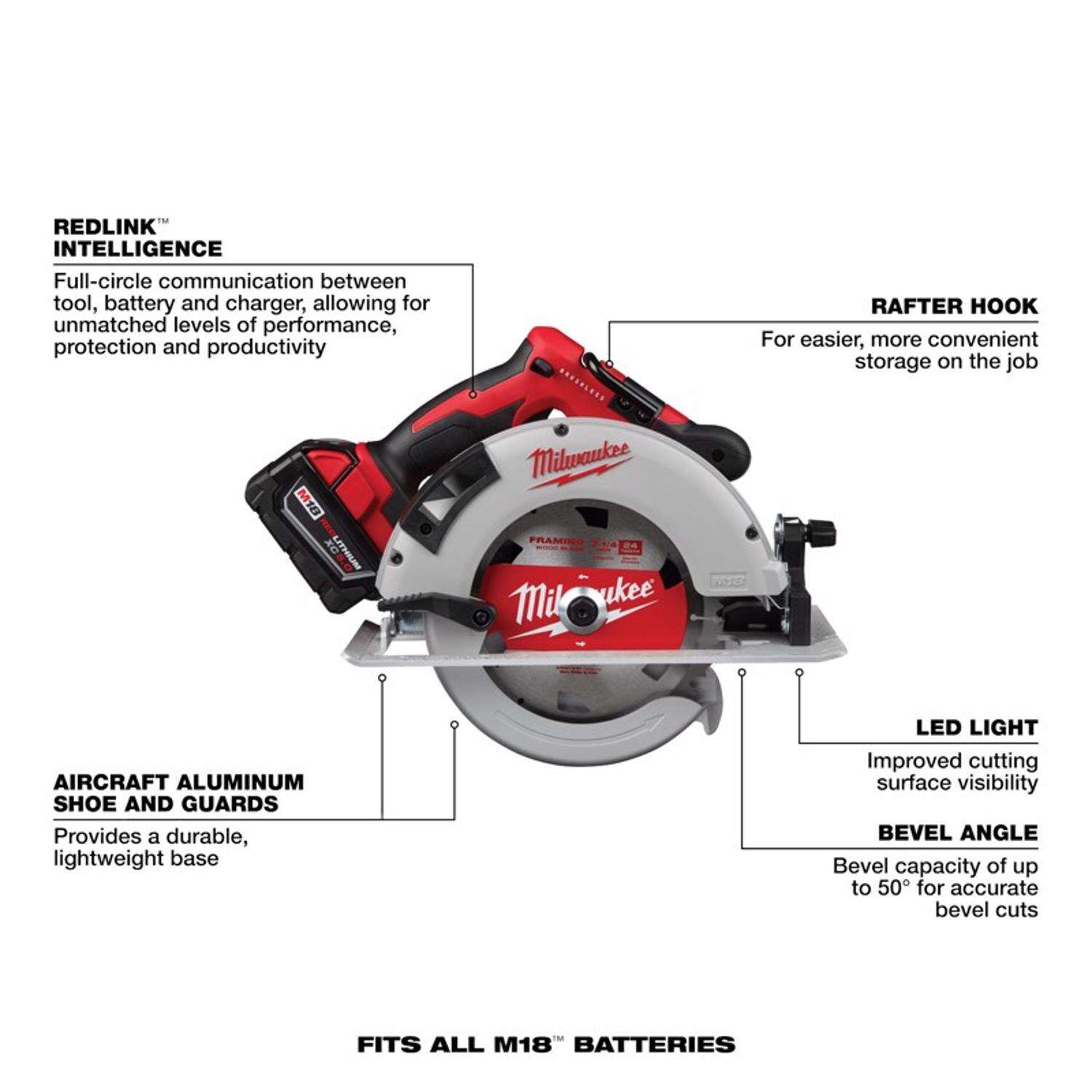 MW M18 Cordless Brushless 2 Tool Combo Kit