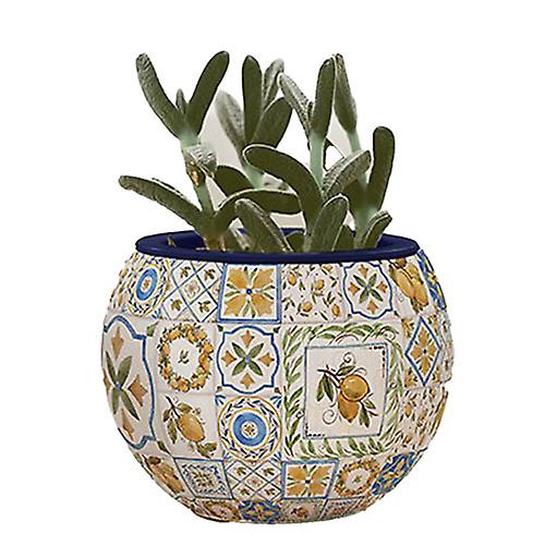 Pintoo Flowerpot 3D Jigsaw Puzzle 80pcs (Retro Tiles)