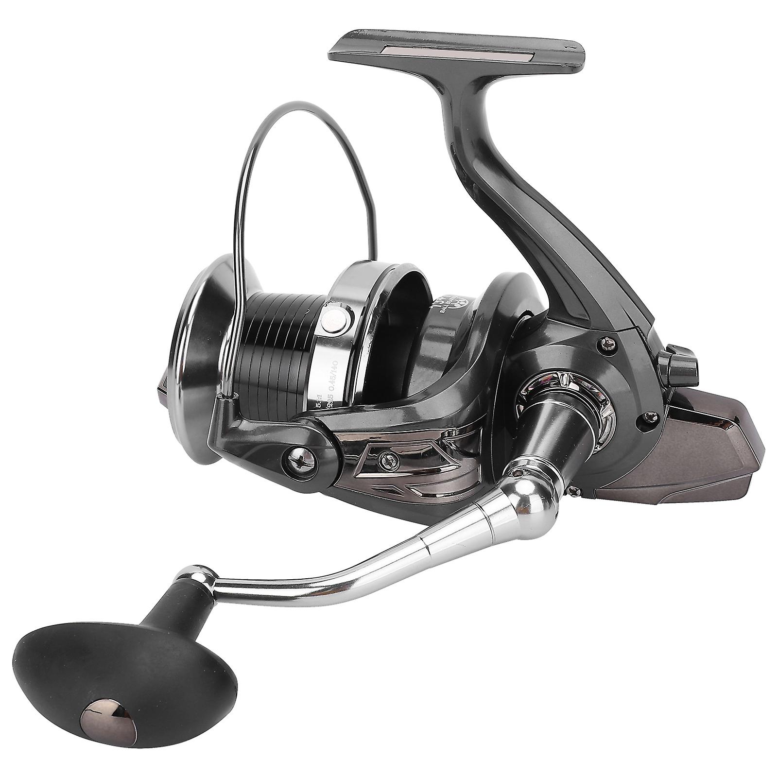 Metal Spool Spinning Reel High Speed Fishing Wheel Left/right Interchangeable Fishing Reelhq8000