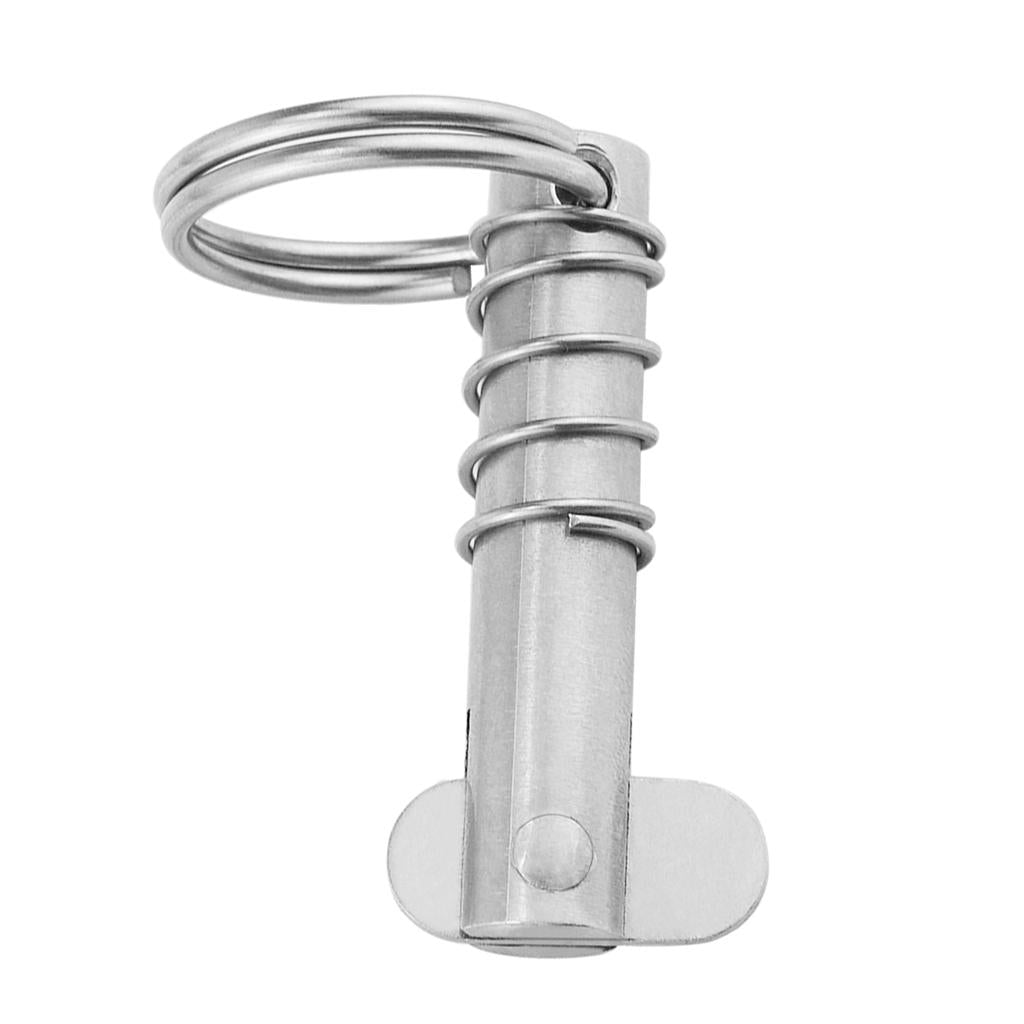 Quick Release Pin 316 Stainless Steel Marine Hardware Boat / Bimini Top 10x50mm