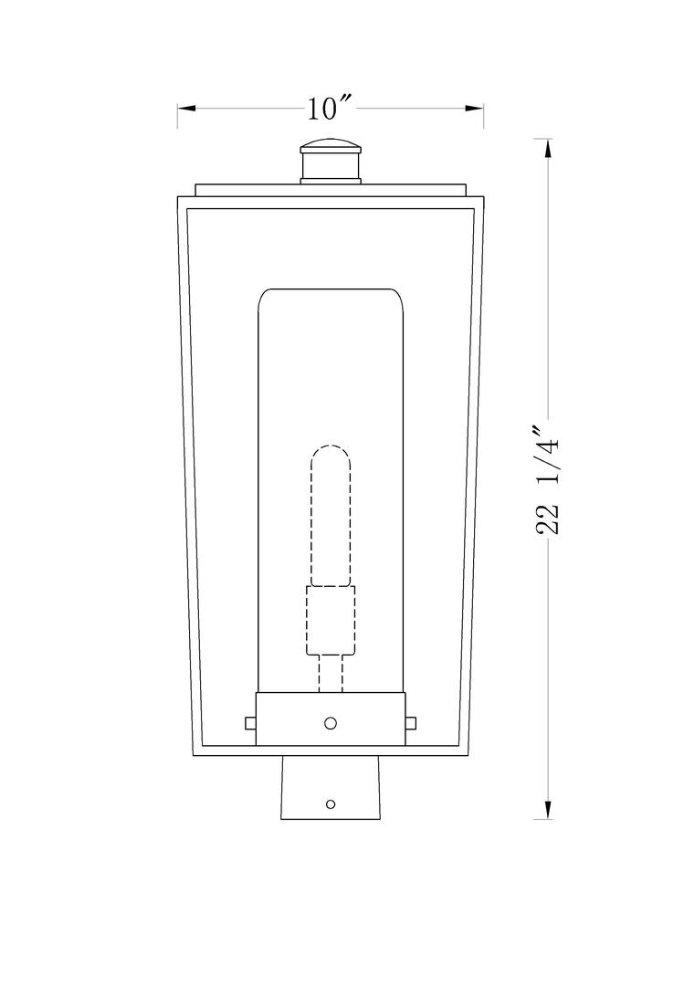 Z-Lite 594PHBSBK