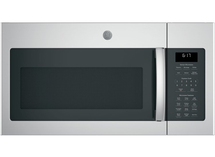 GE 1.7 Cu. Ft. Fingerprint Resistant Stainless Steel Over-The-Range Sensor Microwave Oven