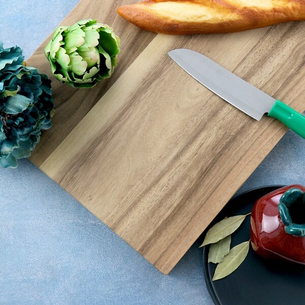 18.9 x 12.8 Inch Rectangle Acacia Wood Cutting Board