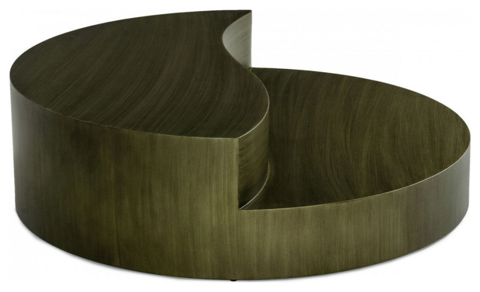 Yiannis Modern Gray Coffee Table   Transitional   Coffee Tables   by V.S.D Furniture  Houzz