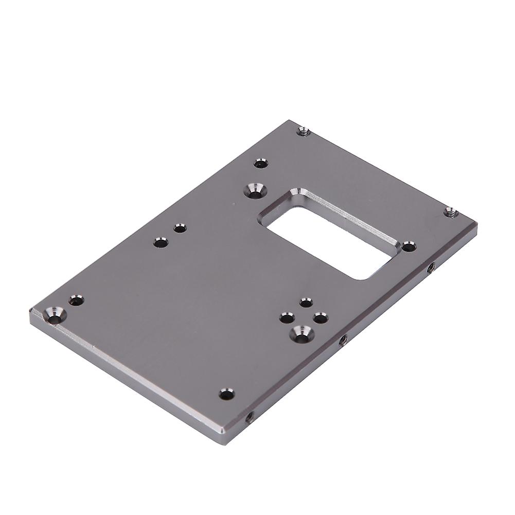 Aluminum Alloy 17g Steering Gear Fixing Plate Fit For Mn D90 Mn-99 Mn-91 Fj-45 Rc Accessories(titanium Color Mn-010t )