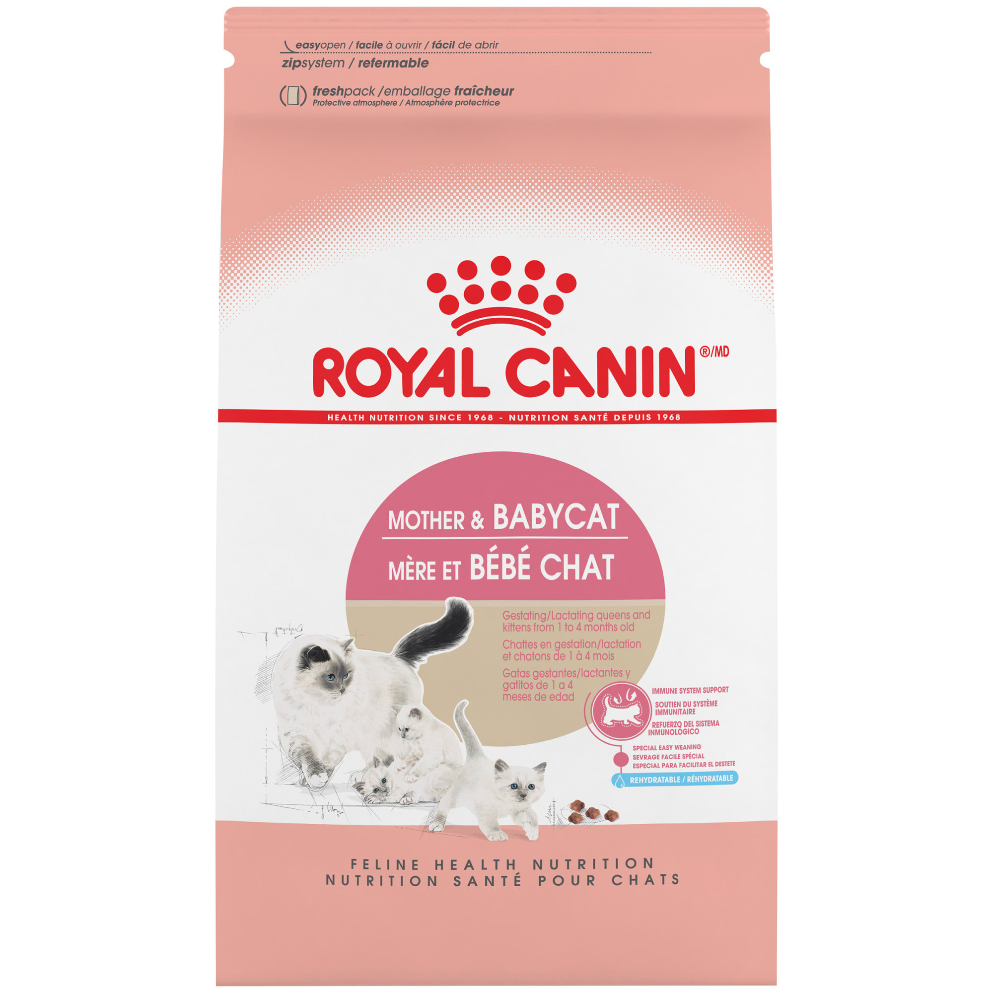 Royal Canin Feline Health Nutrition Mother  Babycat Mixed Feeding Trial Box