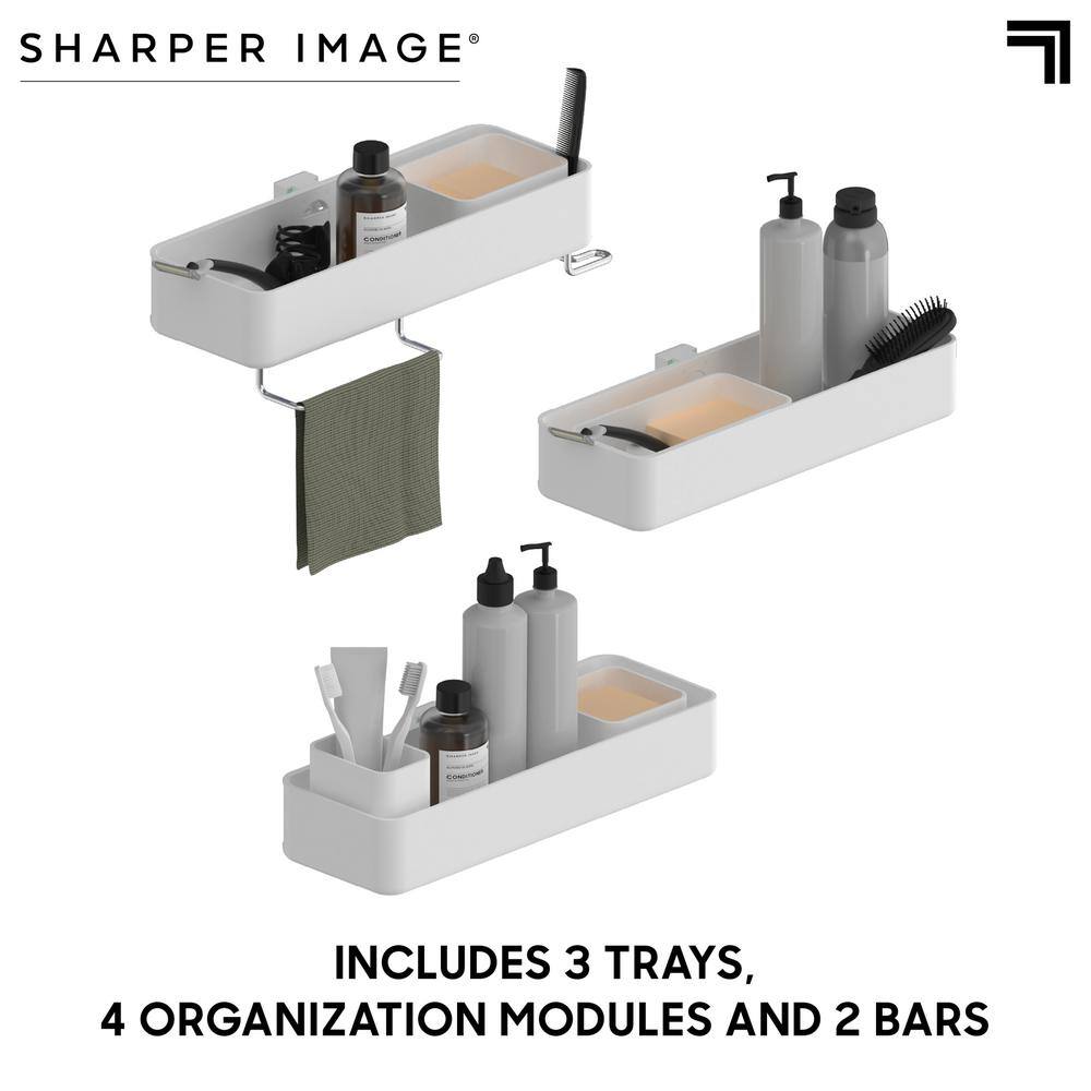 Sharper Image 3-Tier Adjustable Caddy Hanging Shower 1013969