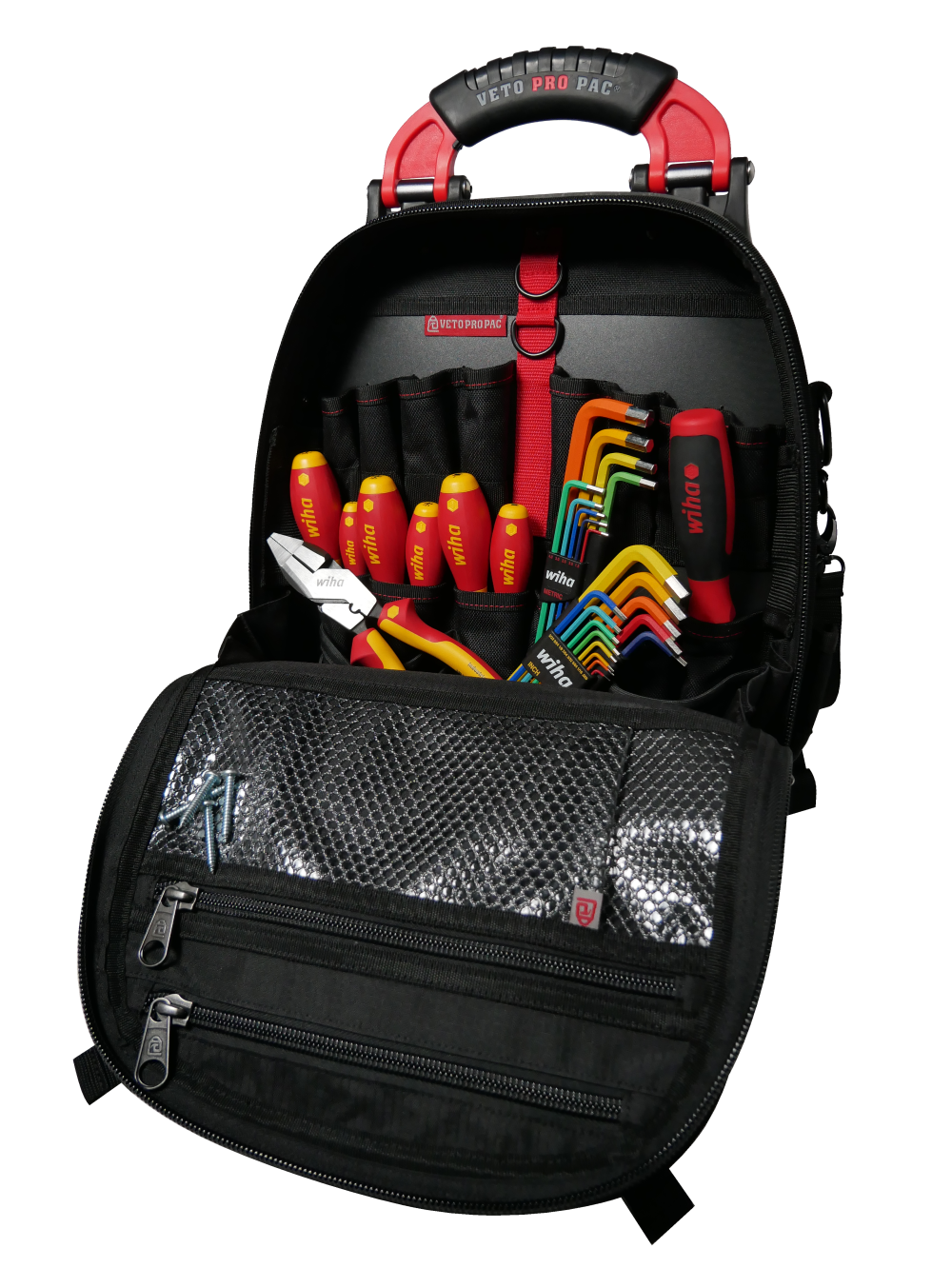 Wiha Tool Kit Red Stripe Tech Pac 30pc