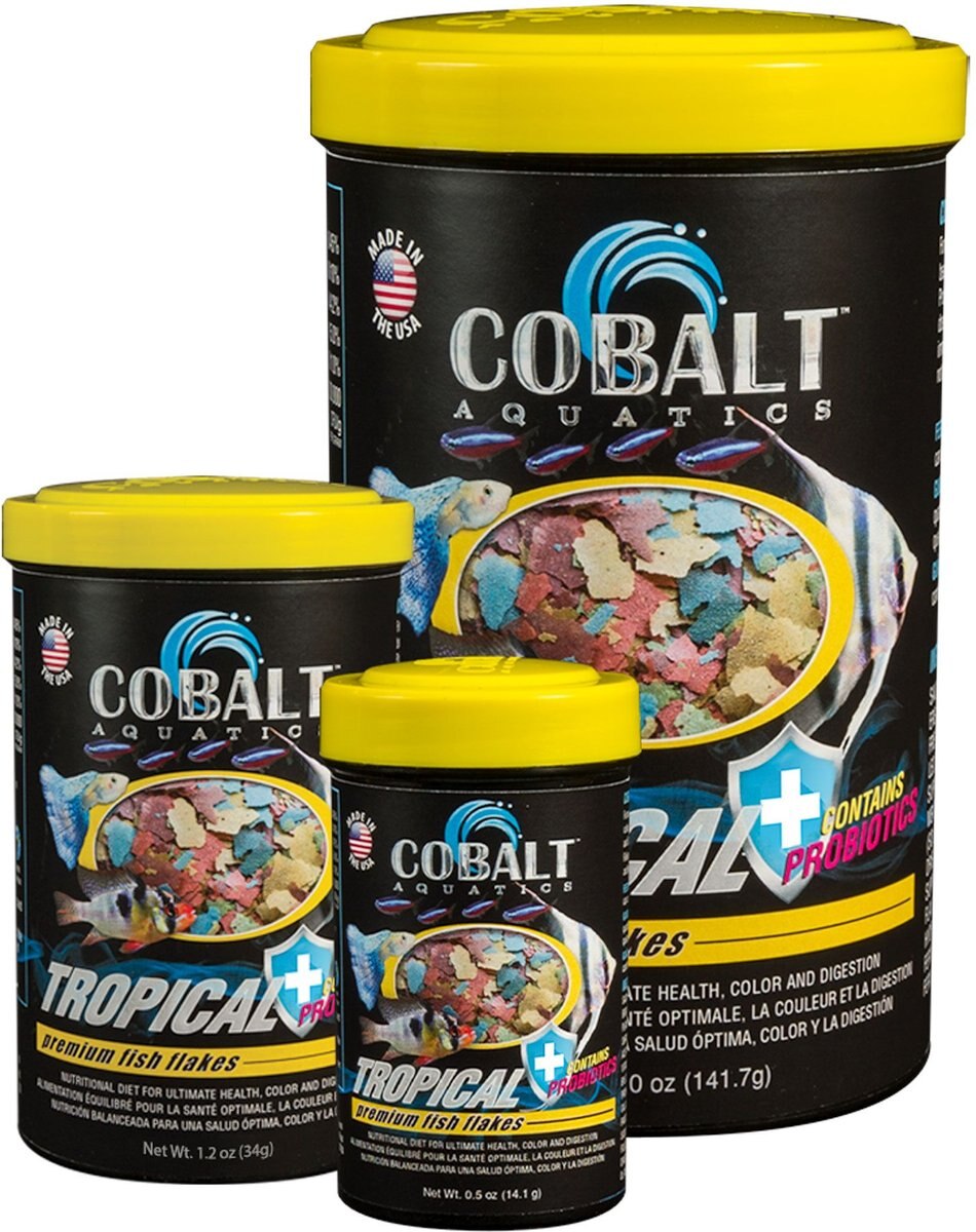 Cobalt Aquatics Tropical Flakes Fish Food