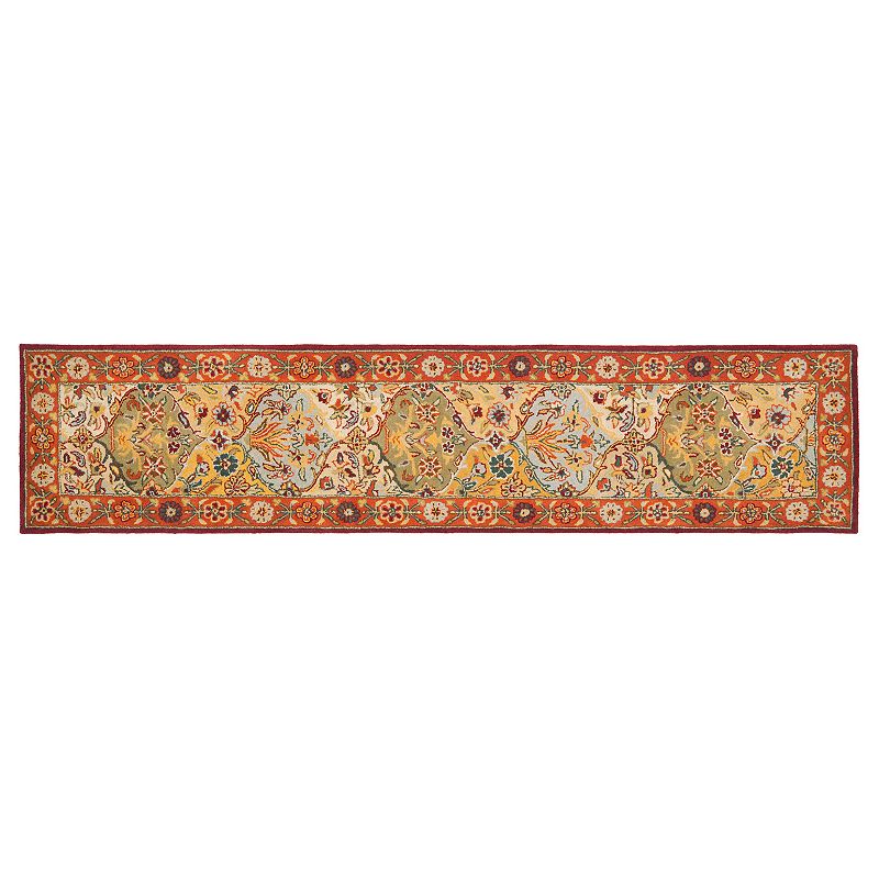 Safavieh Heritage Reine Framed Floral Wool Rug