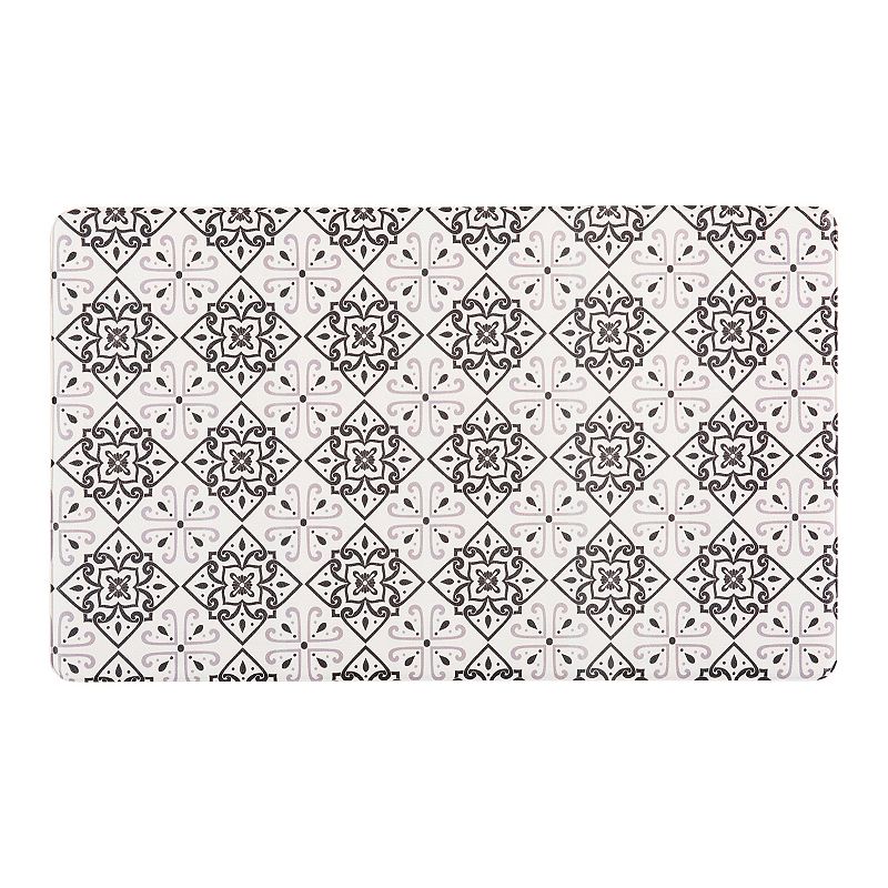 World Rug Gallery Contemporary Tile Anti-Fatigue Mat