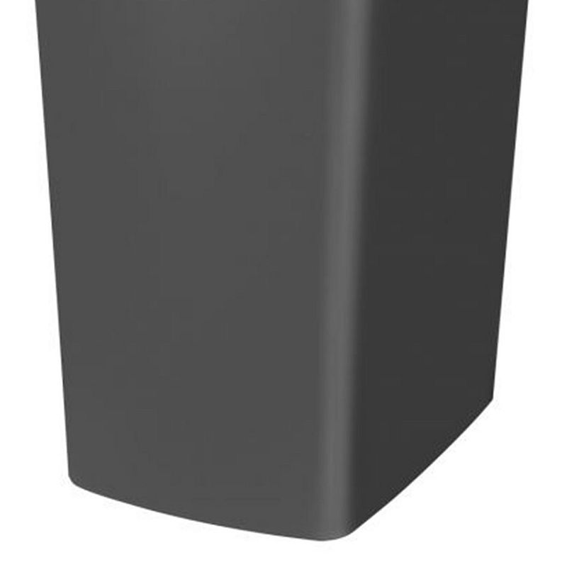 Rev-A-Shelf 35 Qt Under Sink Trash Can Replacement， Plastic， Black， RV-35-18-52