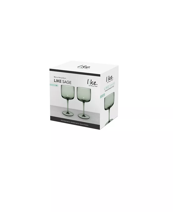 Villeroy and Boch Like Wine Glasses Set of 2