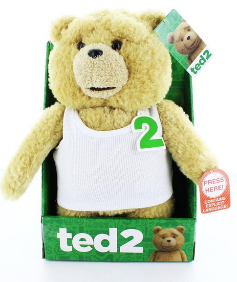 Commonwealth Toys Ted 2 11 Talking Plush Ted In U...