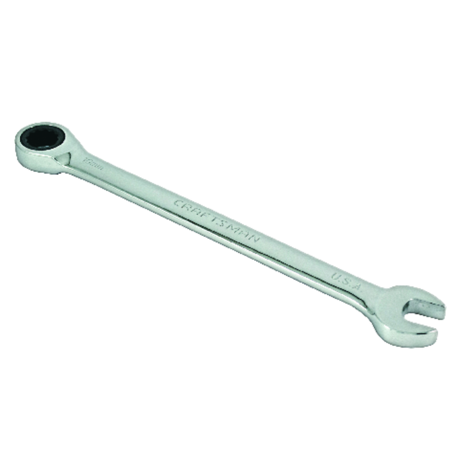 Craftsman 10 mm 12 Point Metric Standard Ratcheting Combination Wrench 5.19 in. L 1 pc