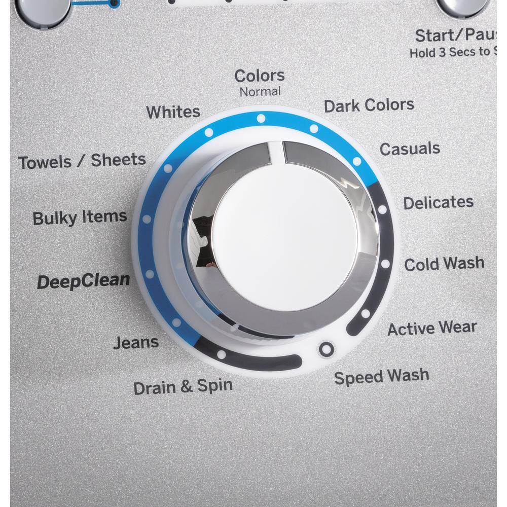 GE 4.6 cu. ft. High-Efficiency White Top Load Washer with Infusor ENERGY STAR GTW500ASNWS