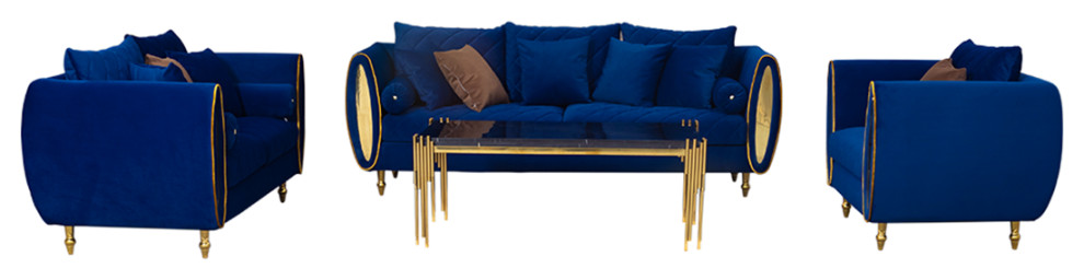 Infinity 3 Piece Sofa Set   Contemporary   Living Room Furniture Sets   by Infinity Furniture  Houzz