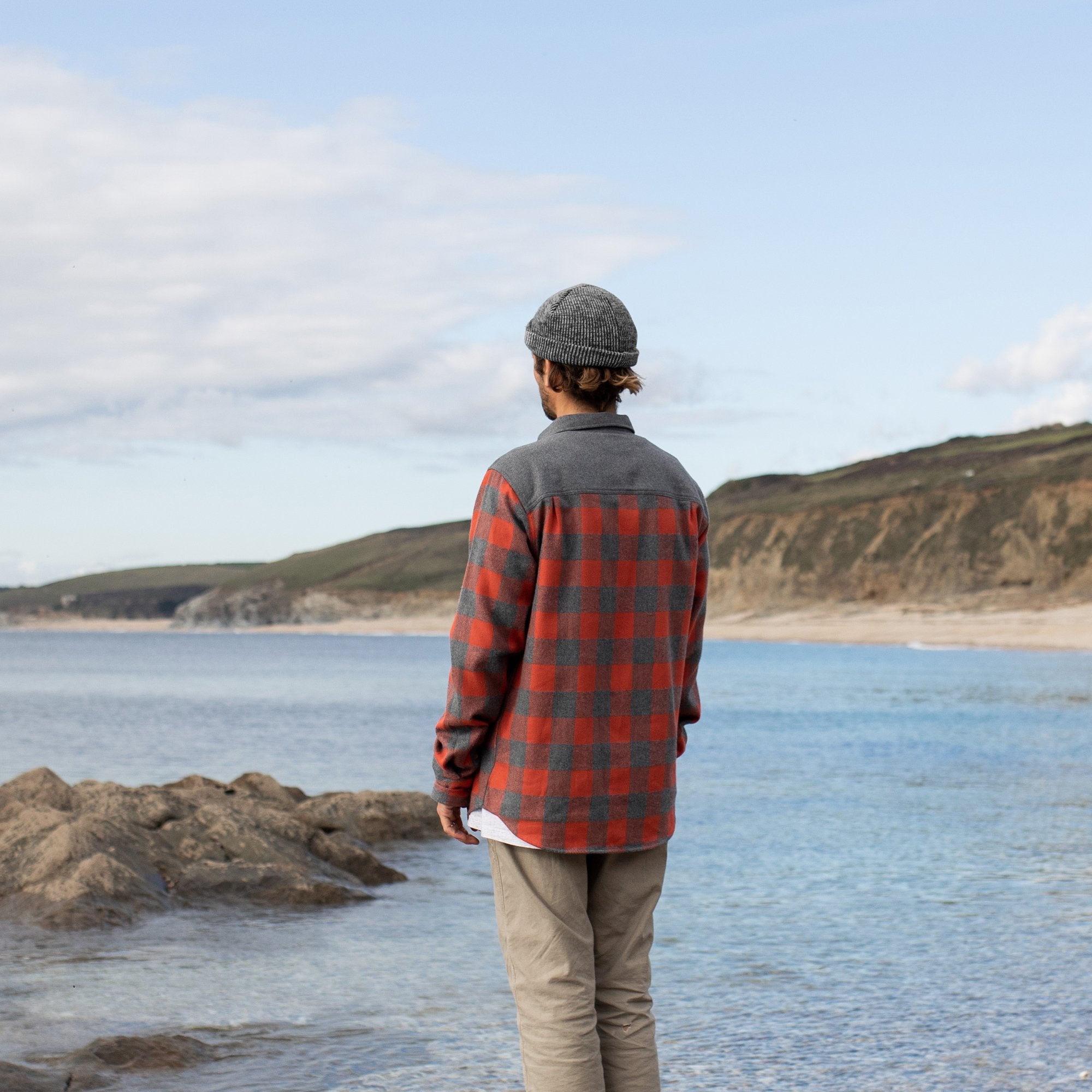 Bozeman Shirt - Buffalo Check Orange