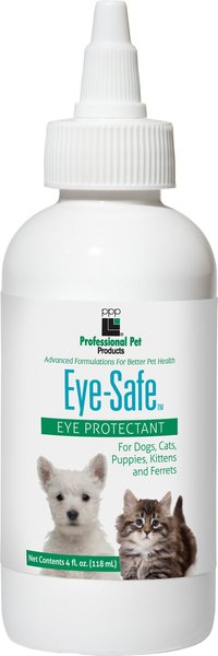 Professional Pet Products Eye-Safe Dog and Cat Eye Protectant， 4-oz bottle