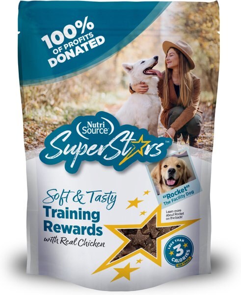 NutriSource Super Star Training Chicken Flavor Dog Treats