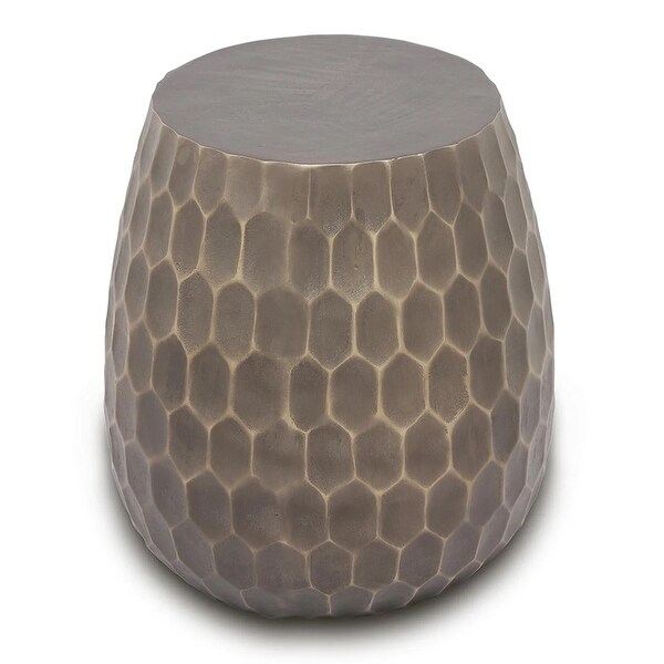 Spi Home Honeycomb Pattern Aluminum Garden Stool