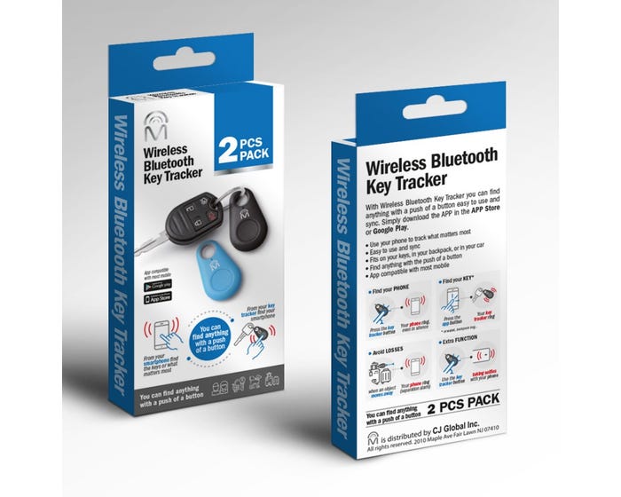 M Double-Pack Wireless Key Tracker 24402-RK