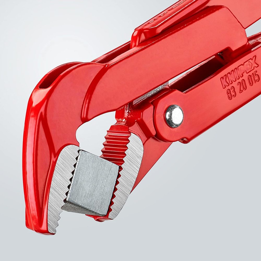 Knipex Pipe Wrench 45 Degree Angled 430 mm Swedish Pattern