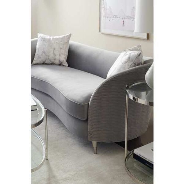 Farrah Gray Velvet Sofa