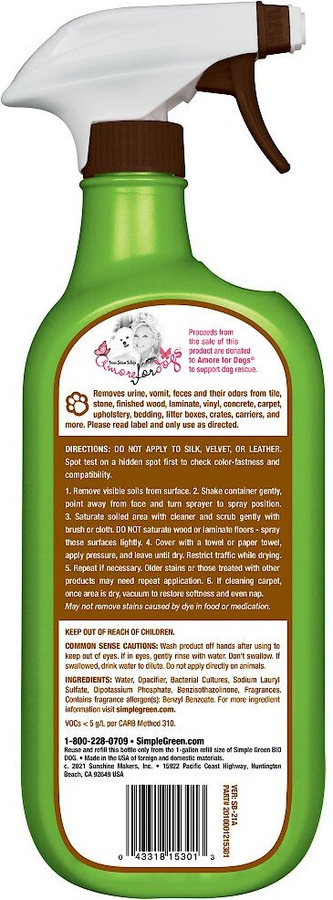 Simple Green Bio Dog Stain and Odor Remover