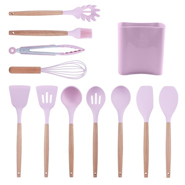 12-Piece Silicone Kitchen Utensils Set