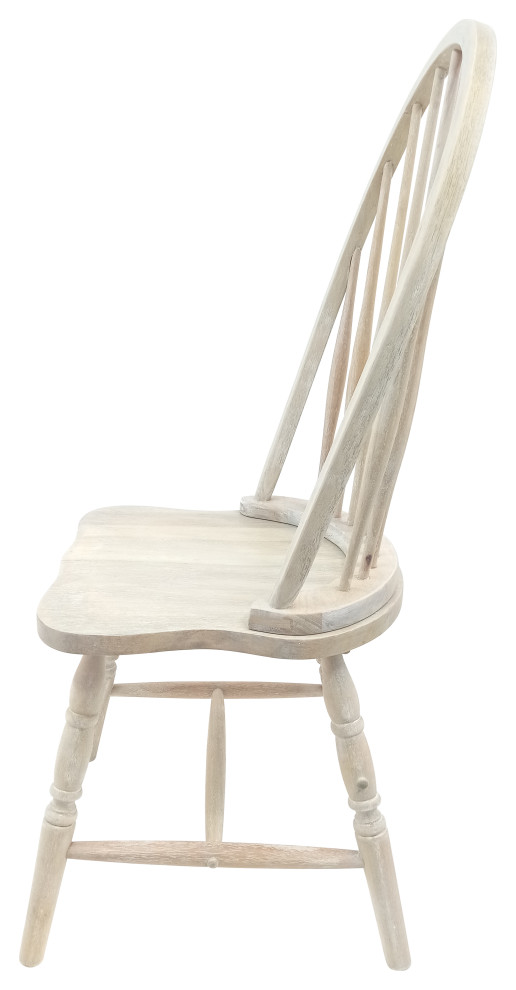 Windsor Dining Chair  Natural Driftwood   Traditional   Dining Chairs   by CAROLINA CLASSICS  Houzz