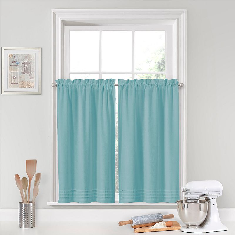 Vue Window Solutions Kingsbury Pleated Tier Pair Curtains