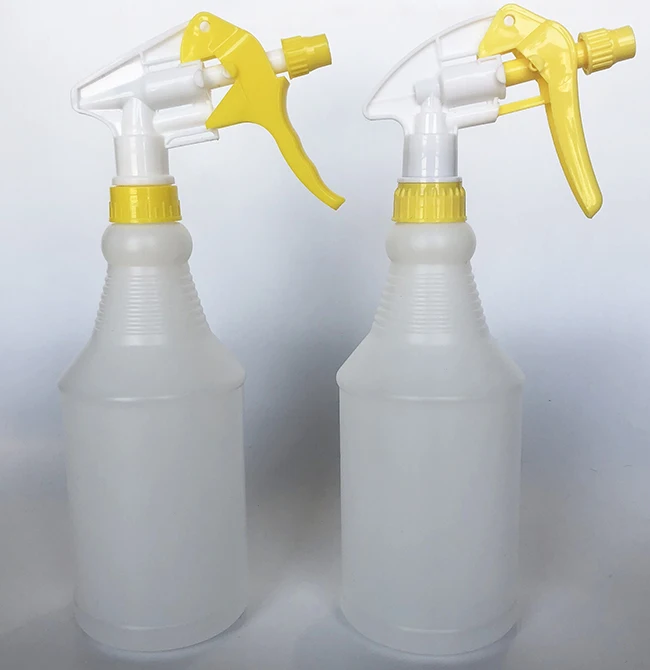 Leak Proof Sprayers 40% More Spray Power 32 oz Premium Quality Empty Chemical Resistant Liquid Trigger Spray Bottle