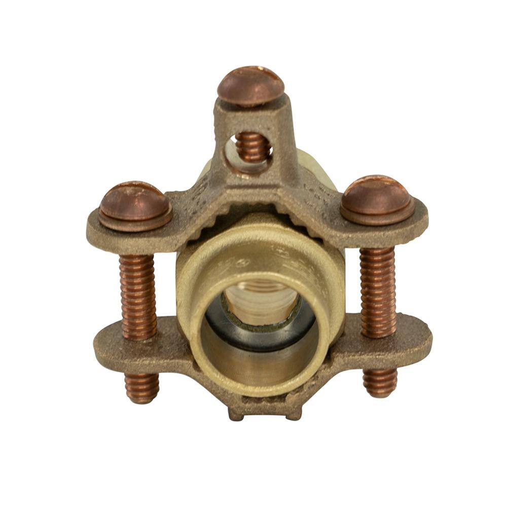 HOME-FLEX 12 in. CSST x 12 in. FIPT Brass Female Adapter 11-435-005