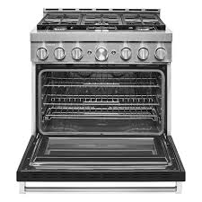 KitchenAid KFGC506JBK 363939 Smart CommercialStyle Gas Range with 6 Bur